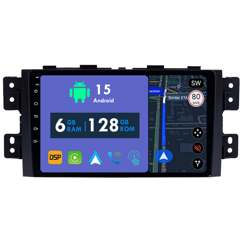 RoverOne Car Stereo Radio Bluetooth CarPlay GPS Navigation for Kia Mohave 2008 - 2016 Borrego 2008 - 2011