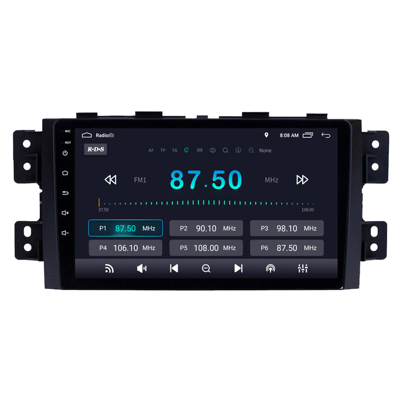 RoverOne Car Stereo Radio Bluetooth CarPlay GPS Navigation for Kia Mohave 2008 - 2016 Borrego 2008 - 2011