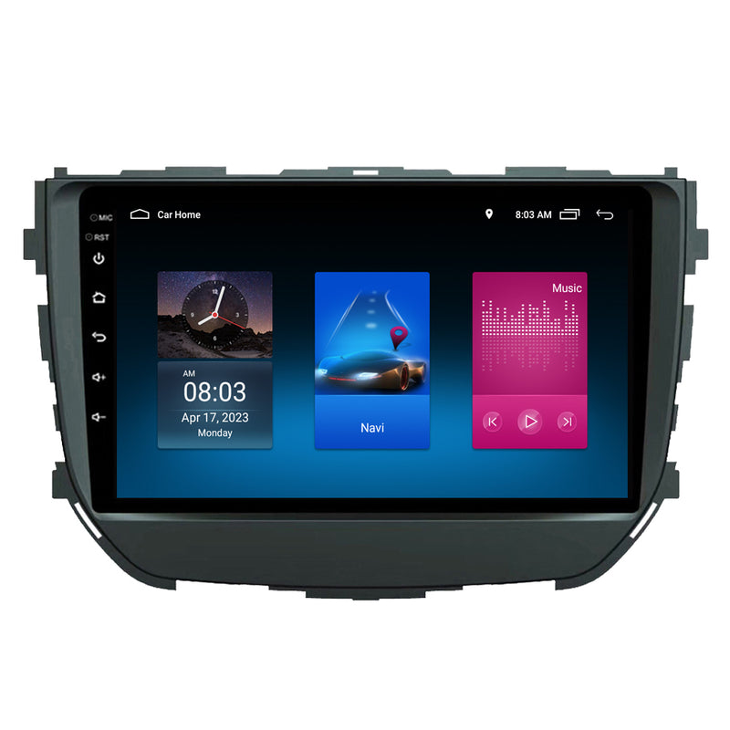 RoverOne Car Stereo Radio Bluetooth CarPlay GPS Navigation for Suzuki Vitara Brezza 2016 - 2019