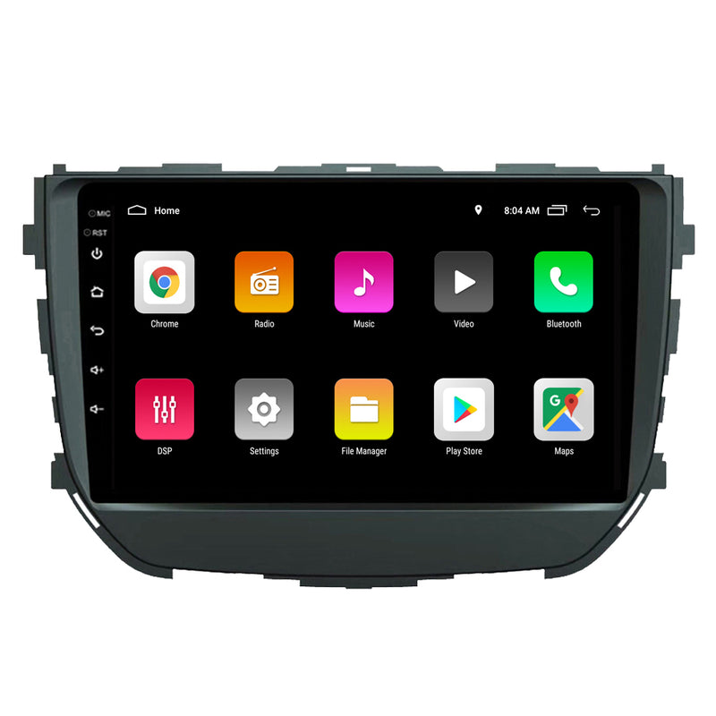 RoverOne Car Stereo Radio Bluetooth CarPlay GPS Navigation for Suzuki Vitara Brezza 2016 - 2019