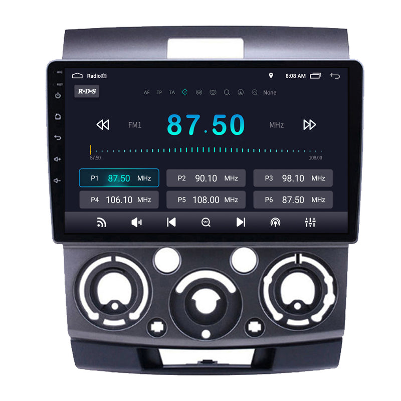 RoverOne Car Stereo Radio Bluetooth CarPlay GPS Navigation for Mazda BT50 BT-50 BT 50 J97M 2006 - 2011