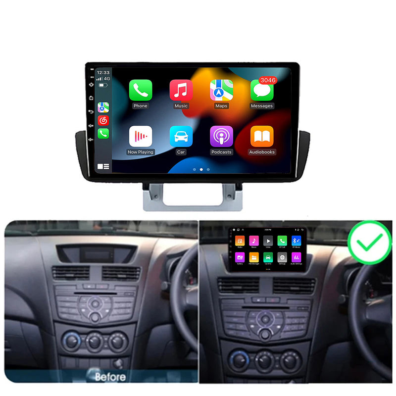 RoverOne Car Stereo Radio Bluetooth CarPlay GPS Navigation for Mazda BT-50 BT50 2 2012 - 2020