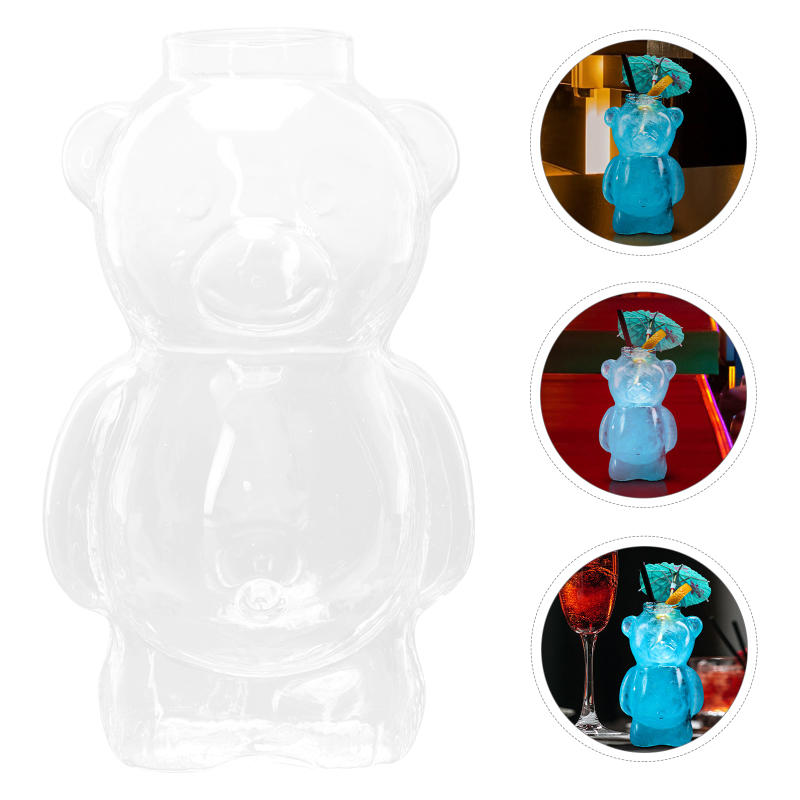 Beautiful Bear Cocktail Creative Molecular Bar Glass cup