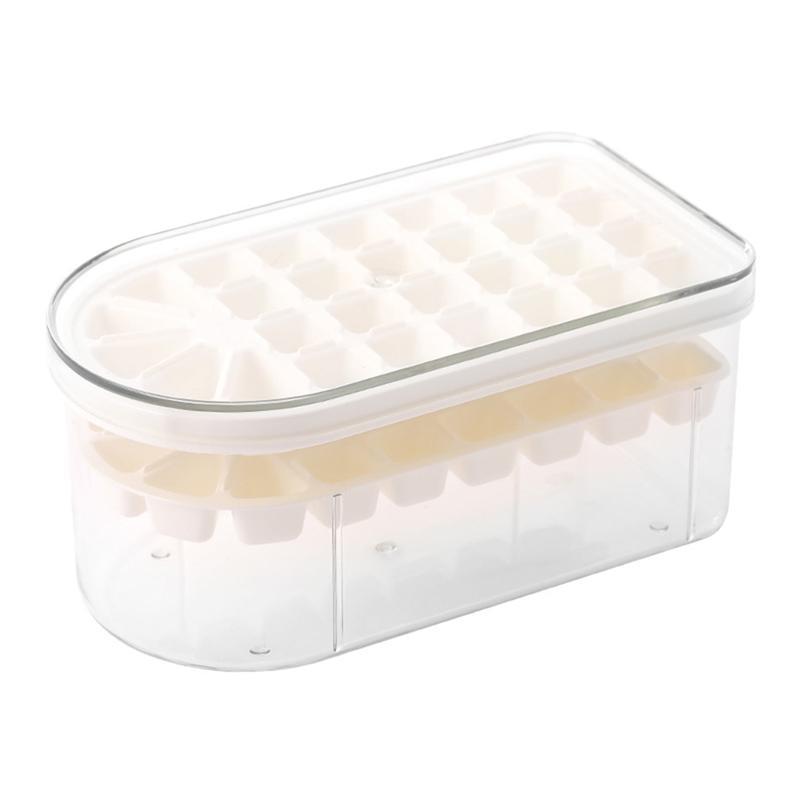 Ice cube tray with removable lid Kitchen utensil