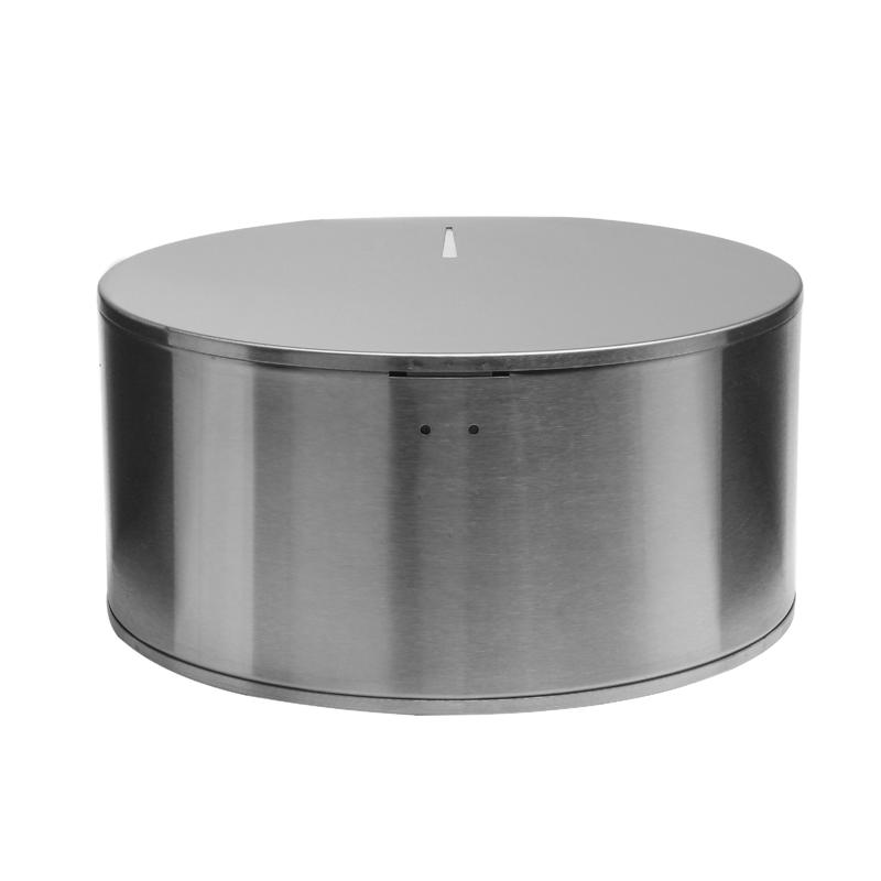 Toilet paper wall handle with lid chrome plated toilet paper box