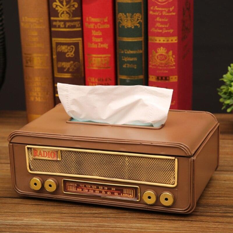 Retro towel box, kitchen towel box