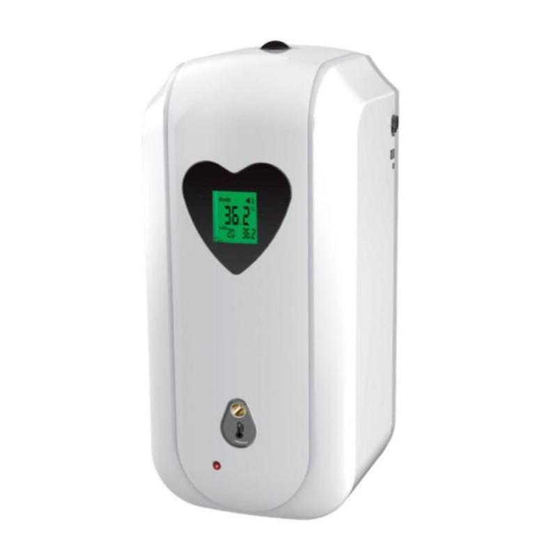 Wall-mounted Body Temperature Alarm Automatic Spray Disinfection