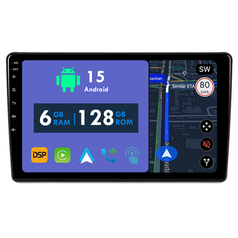 RoverOne Car Stereo Radio Bluetooth CarPlay GPS Navigation for Citroen Berlingo 2 B9 for Peugeot Partner 2008-