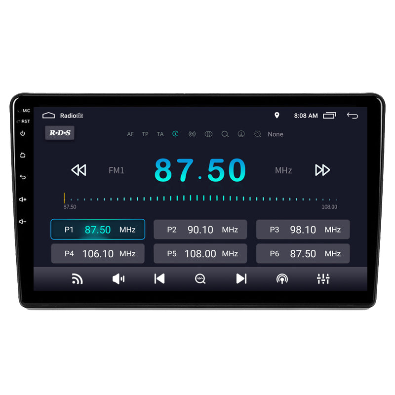 RoverOne Car Stereo Radio Bluetooth CarPlay GPS Navigation for Citroen Berlingo 2 B9 for Peugeot Partner 2008-