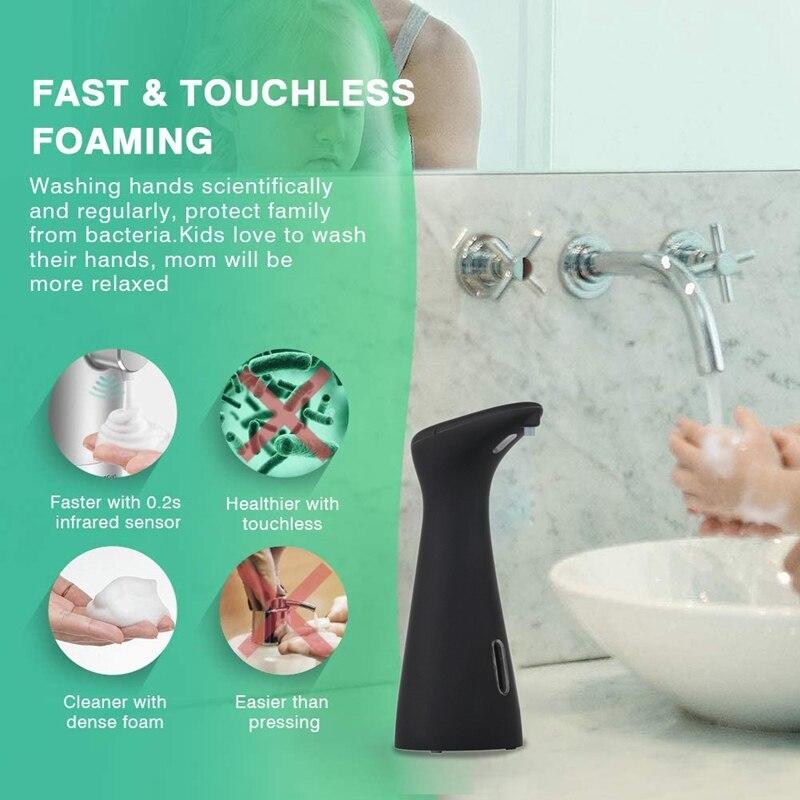 Automatic Soap Dispenser Automatic Infrared Sensor 200ml Touchless
