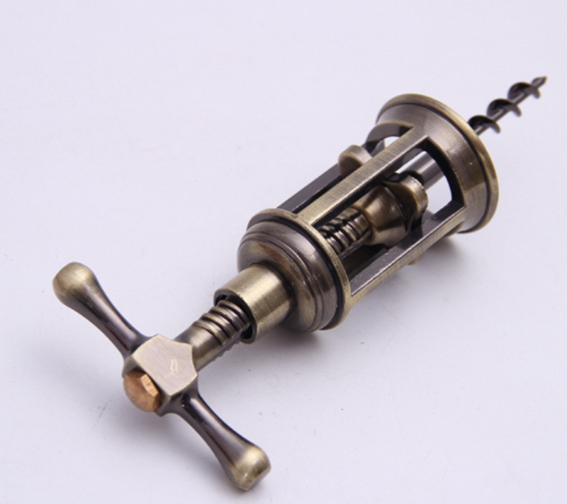 Classic Retro Red Wine Bottle Opener Zinc Alloy Bottle Cork Remover