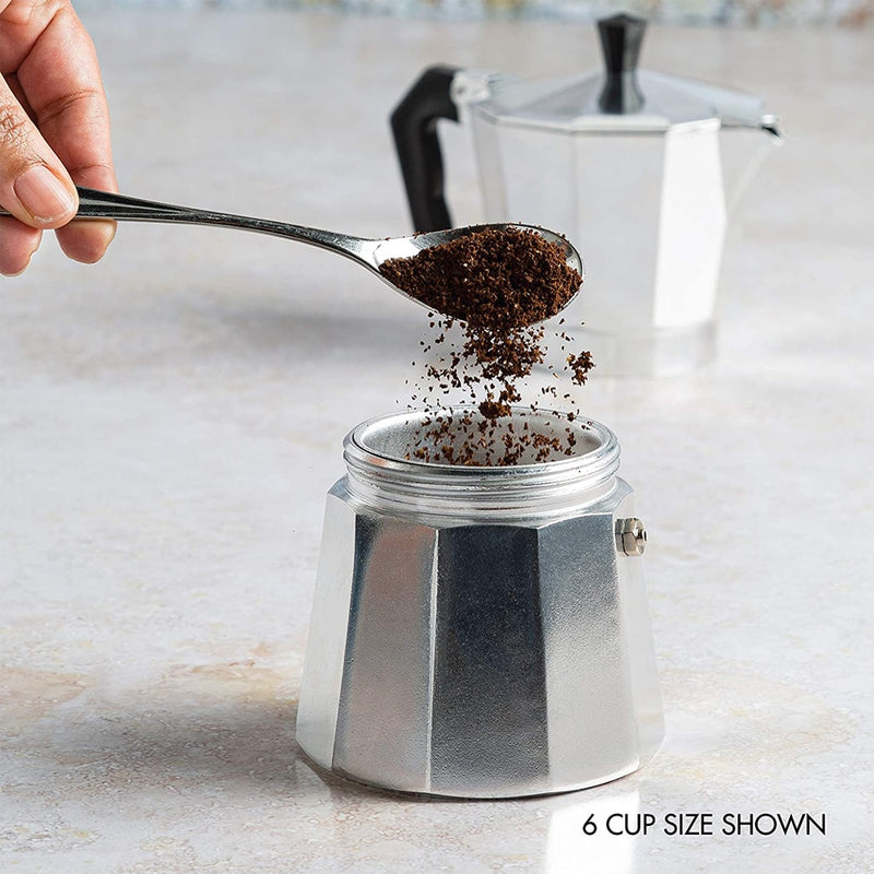 Aluminum Coffee Machine - 450ml