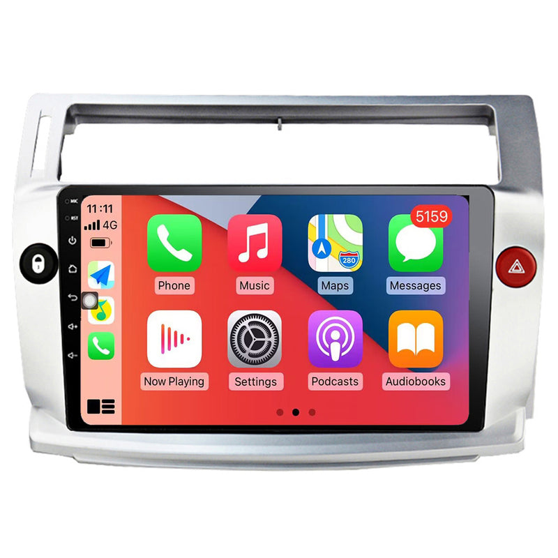 RoverOne Car Stereo Radio Bluetooth CarPlay GPS Navigation for Citroen C4 C-Triomphe C-Quatre 2004 - 2014