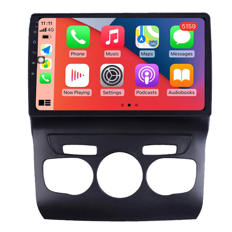 RoverOne Car Stereo Radio Bluetooth CarPlay GPS Navigation for Citroen C4 2 B7 2013 - 2016