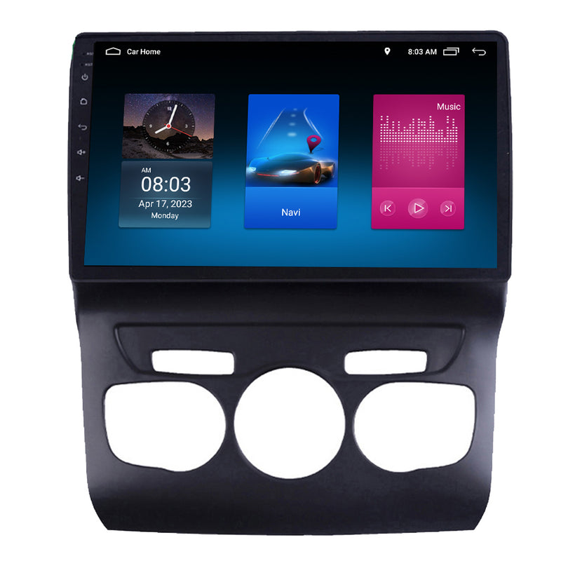 RoverOne Car Stereo Radio Bluetooth CarPlay GPS Navigation for Citroen C4 2 B7 2013 - 2016