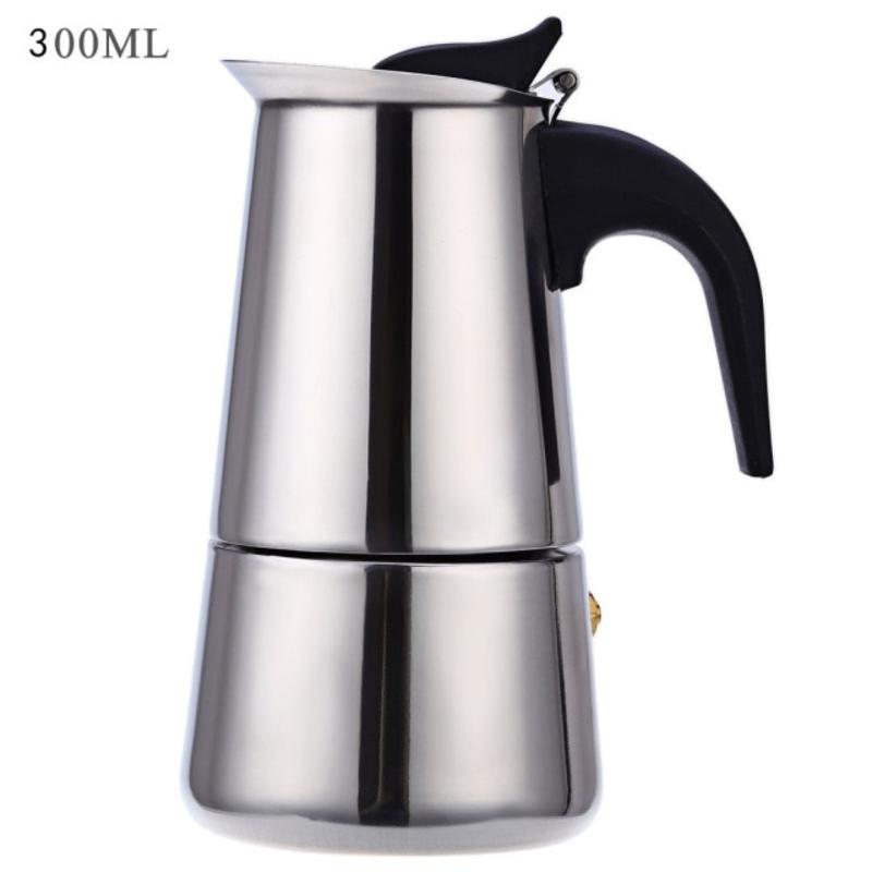 Coffee machine Moka Coffee pot Moka Italian stainless steel filter ESP