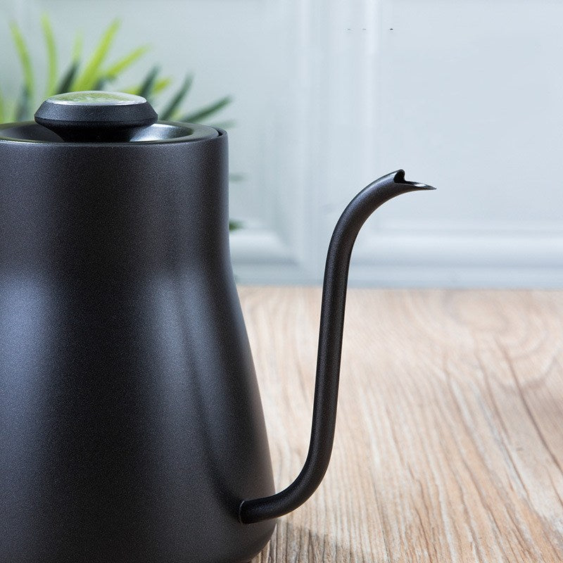 Stainless steel long narrow spout coffee spout drip cycle co - 304 / 850ml