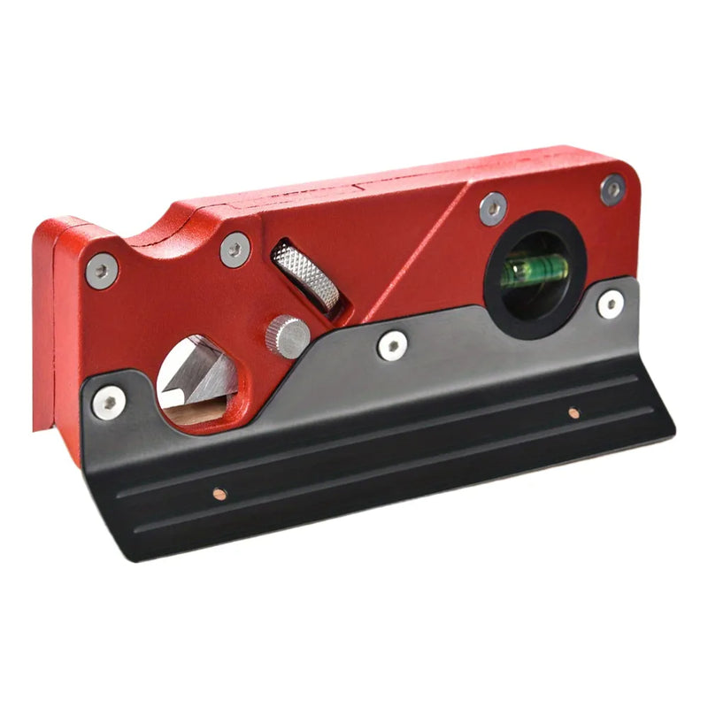 7-in-1 Multifunctional Woodworking Chamfer Plane with Bubble Level