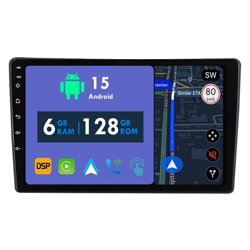 RoverOne Car Stereo Radio Bluetooth CarPlay GPS Navigation for Citroen C5 2 2008 - 2017