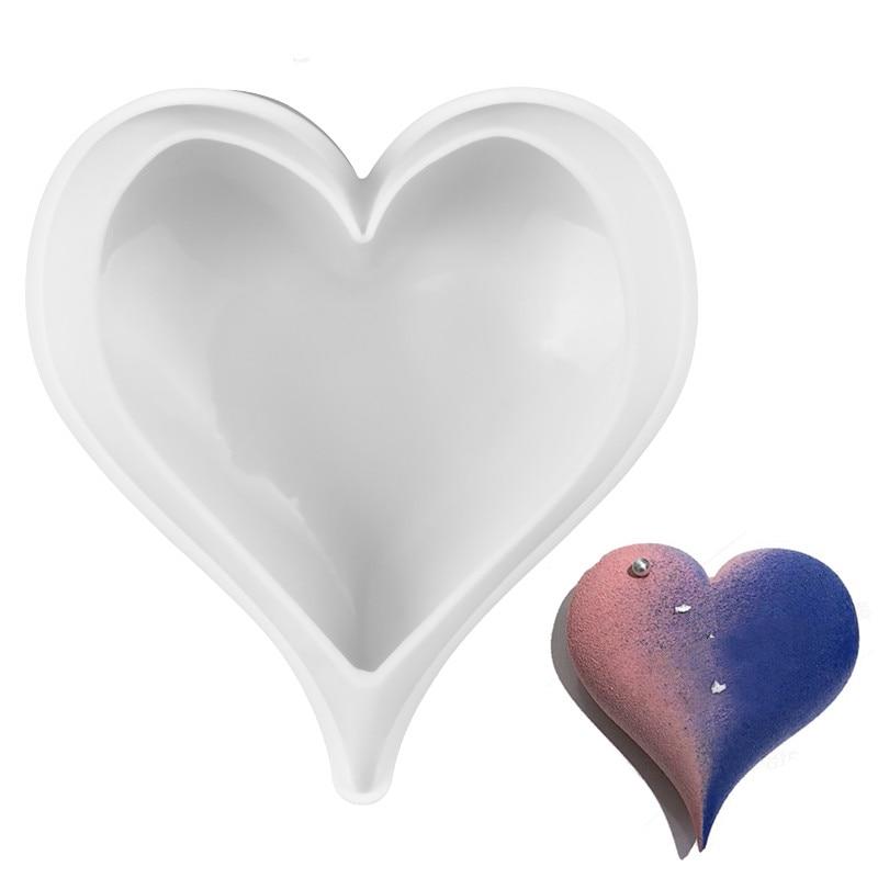3D Heart Shape Silicone Mould