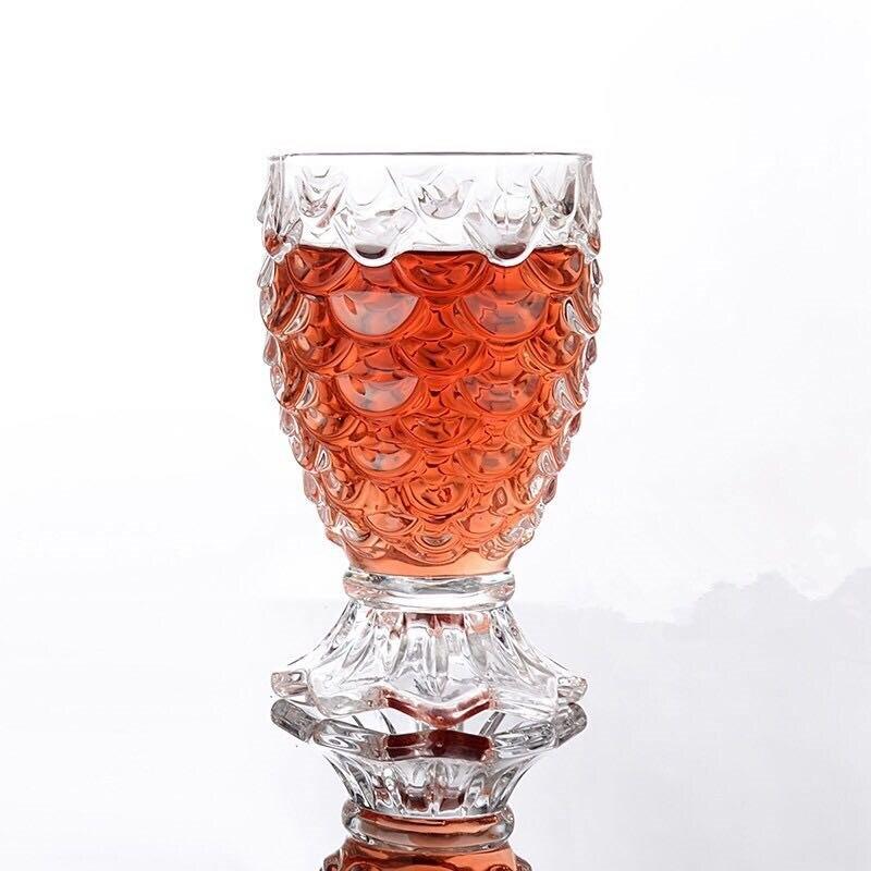 3D mermaid fish tail style cocktail cup