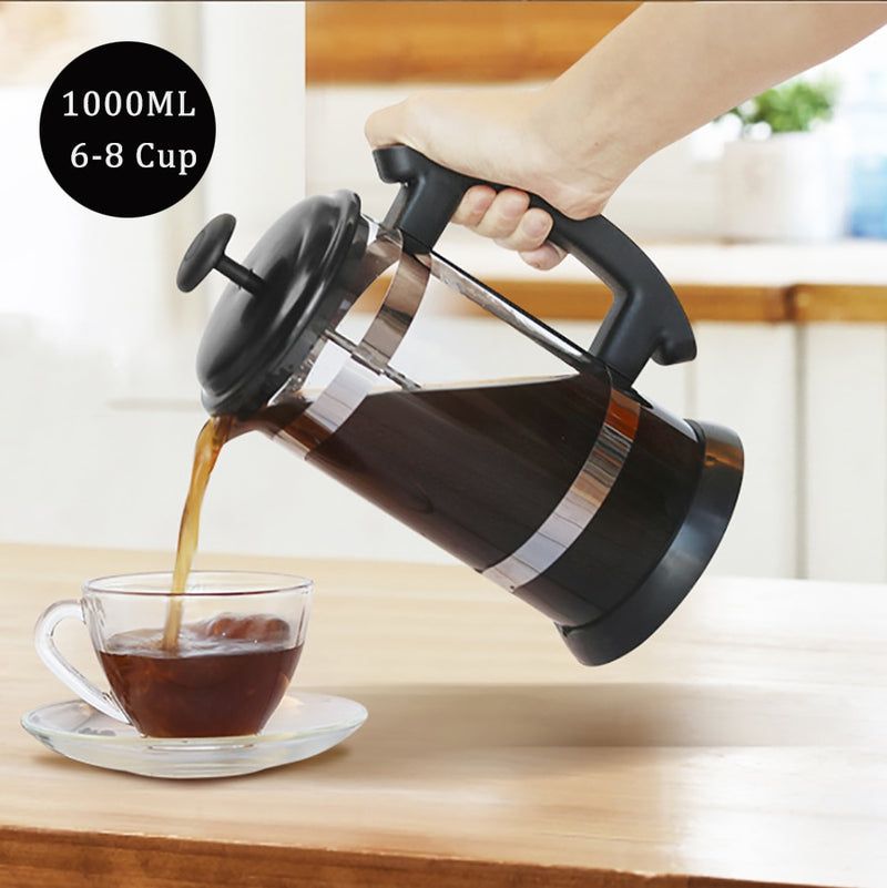 French press coffee/tea maker- 1000 ML