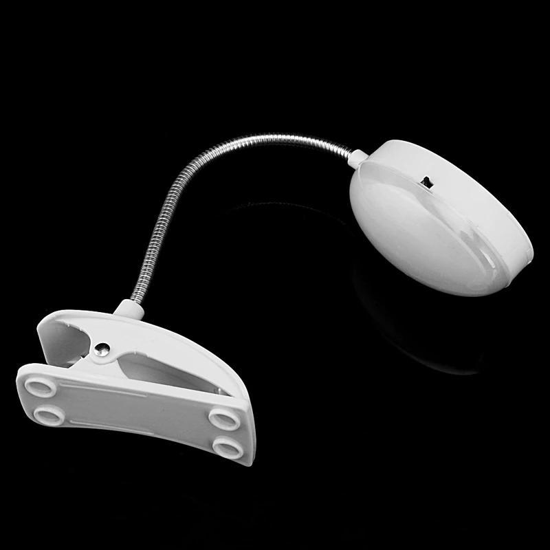 Flexible clip on LED table lamp Reading clip