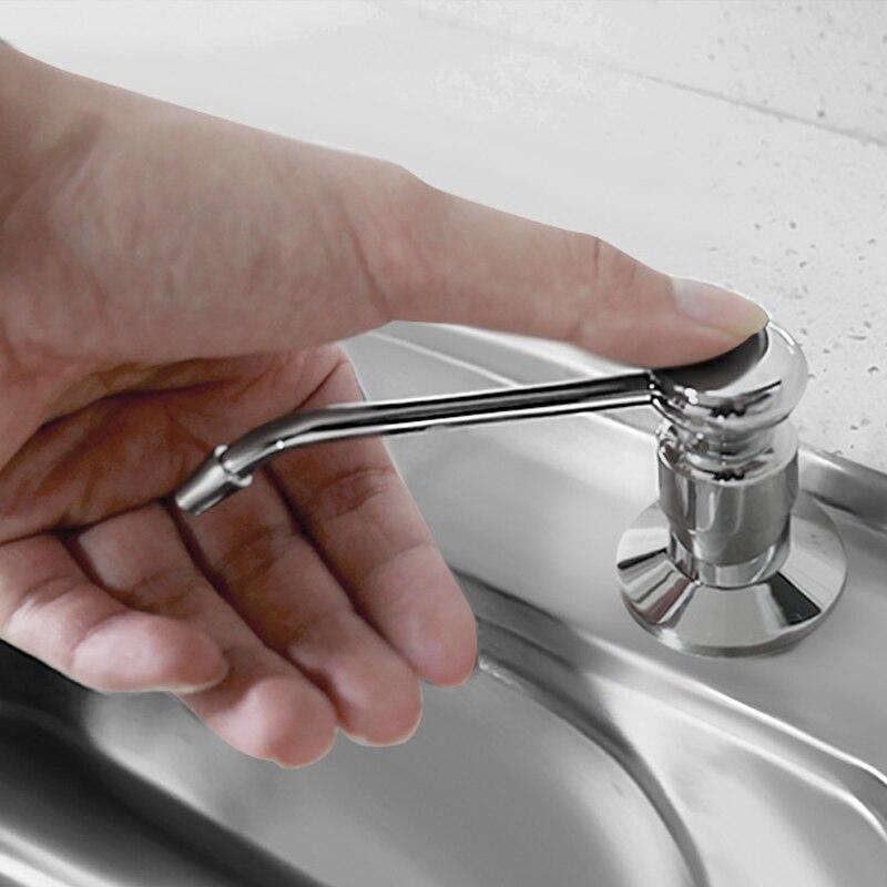 Copper head + stainless steel 220ml hand soap sink Soap Dispenser