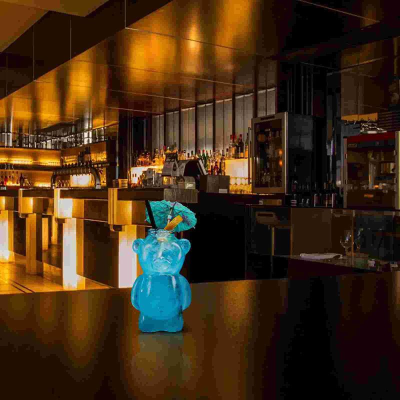 Beautiful Bear Cocktail Creative Molecular Bar Glass cup