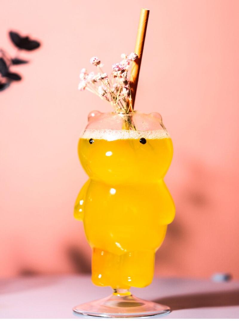 Creative Bear Cocktail Household Transparent 470ml