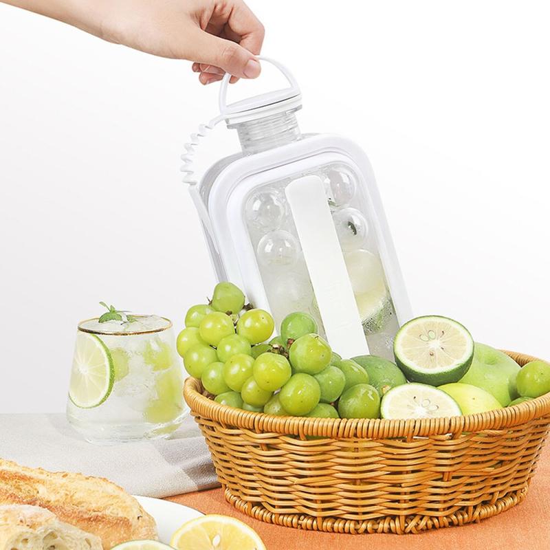 Cube Ice Cutter 2 In1 Portable Ice Kettle