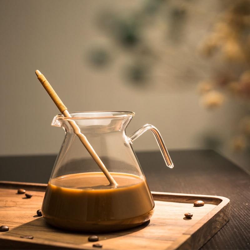 Portable coffee machine coffee pot glass coffee pot espresso kettle