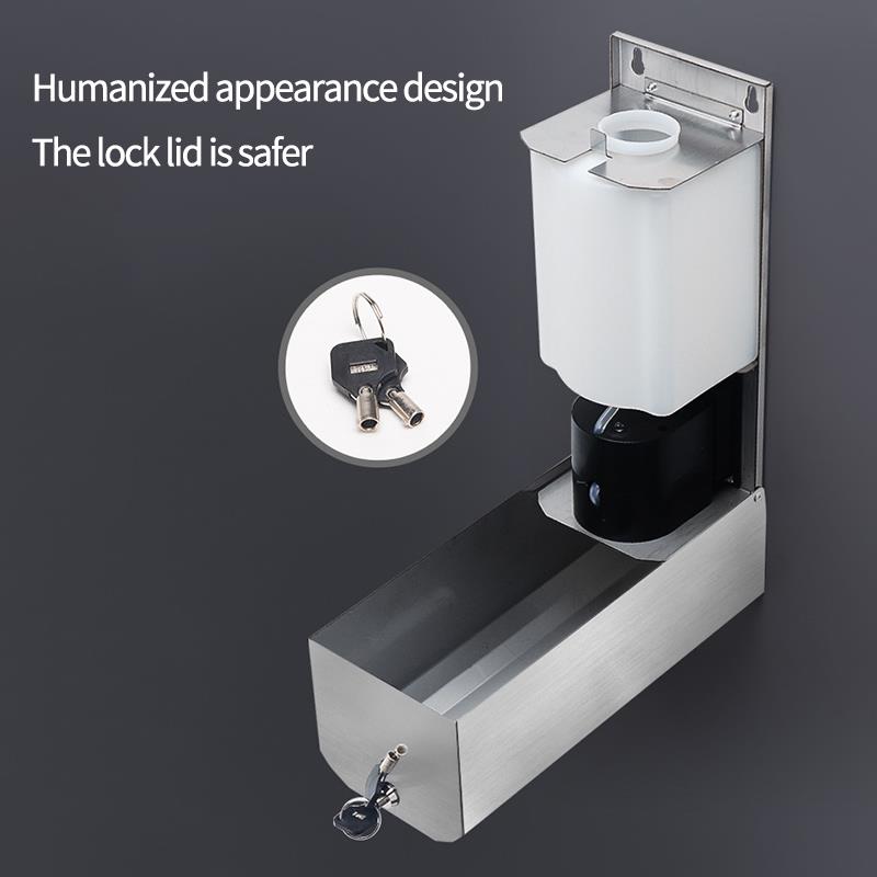 Stainless steel soap dispenser automatic sensor - 1000 ML