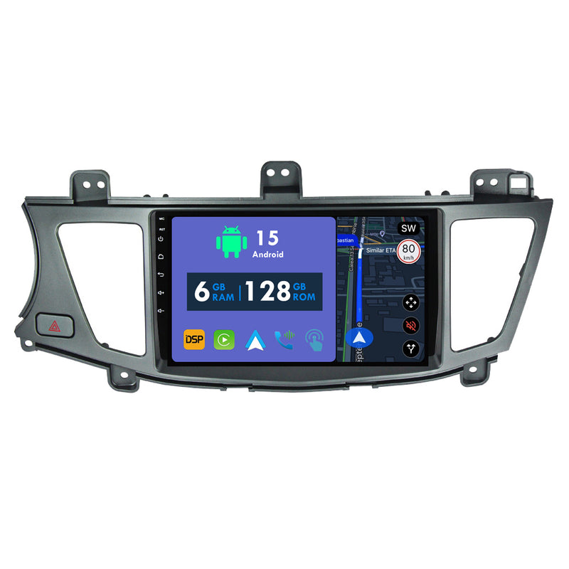 RoverOne Car Stereo Radio Bluetooth CarPlay GPS Navigation for Kia Cadenza K7 2011 - 2012