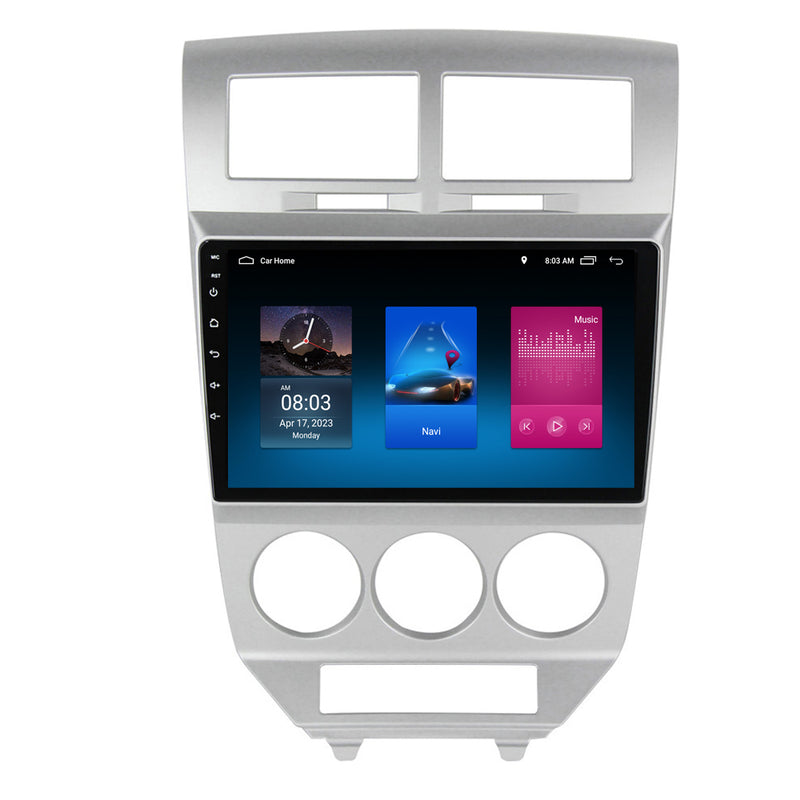 RoverOne Car Stereo Radio Bluetooth CarPlay GPS Navigation for Dodge Caliber 2007 - 2010