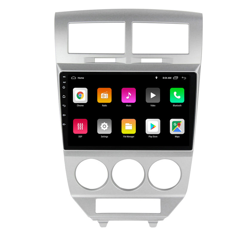 RoverOne Car Stereo Radio Bluetooth CarPlay GPS Navigation for Dodge Caliber 2007 - 2010