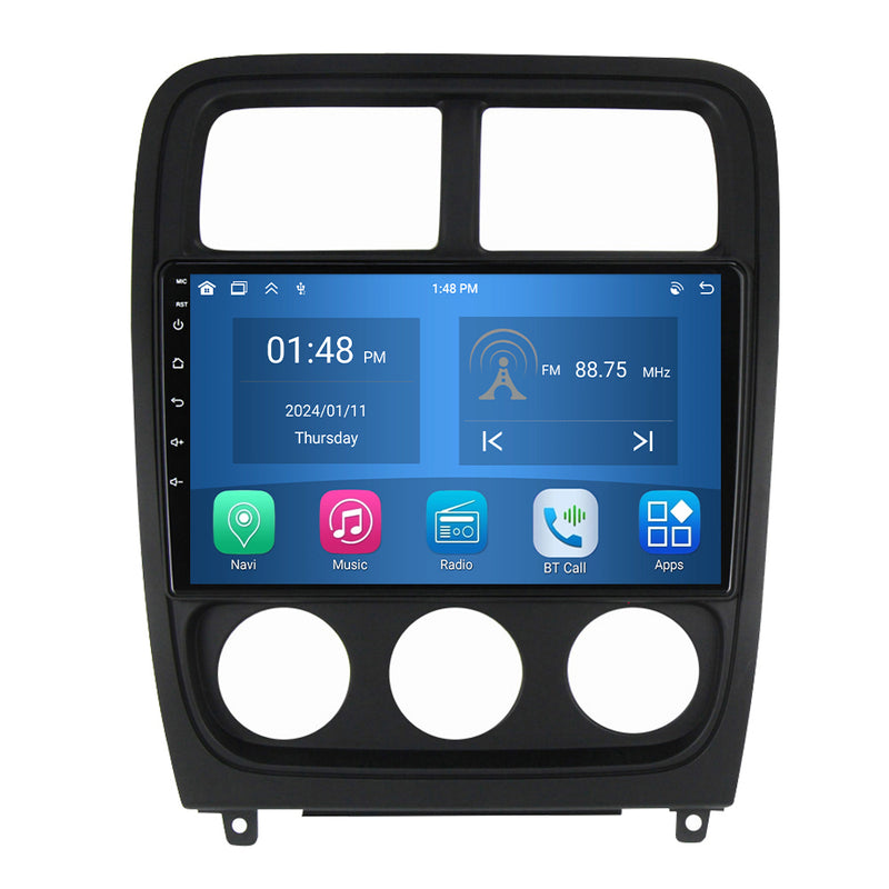 RoverOne Car Stereo Radio Bluetooth CarPlay GPS Navigation for Dodge Caliber PM 2009 - 2013