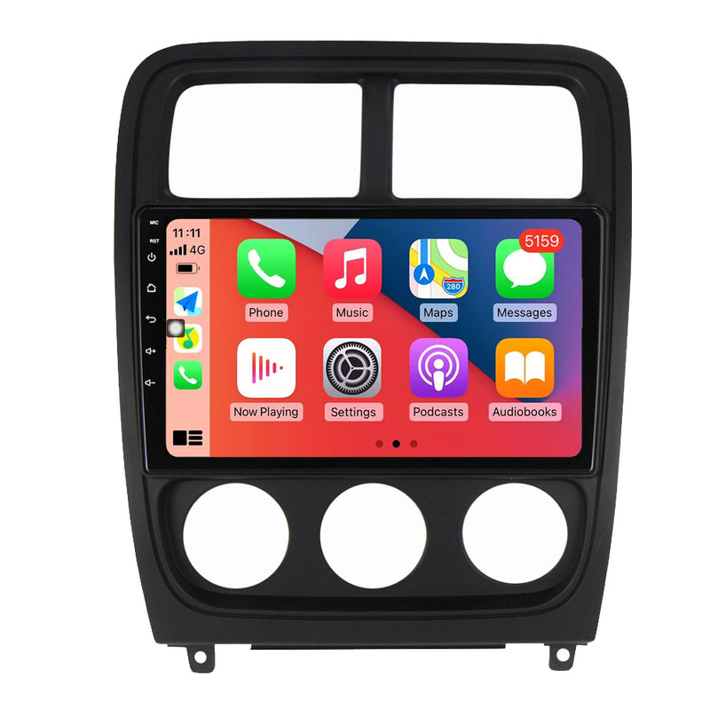 RoverOne Car Stereo Radio Bluetooth CarPlay GPS Navigation for Dodge Caliber PM 2009 - 2013