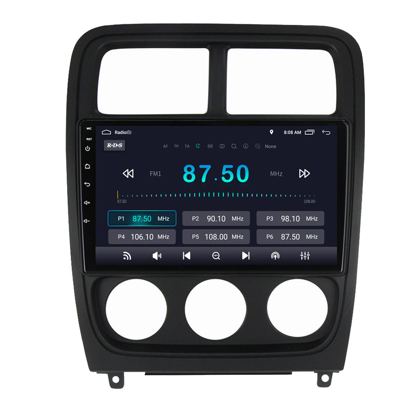 RoverOne Car Stereo Radio Bluetooth CarPlay GPS Navigation for Dodge Caliber PM 2009 - 2013