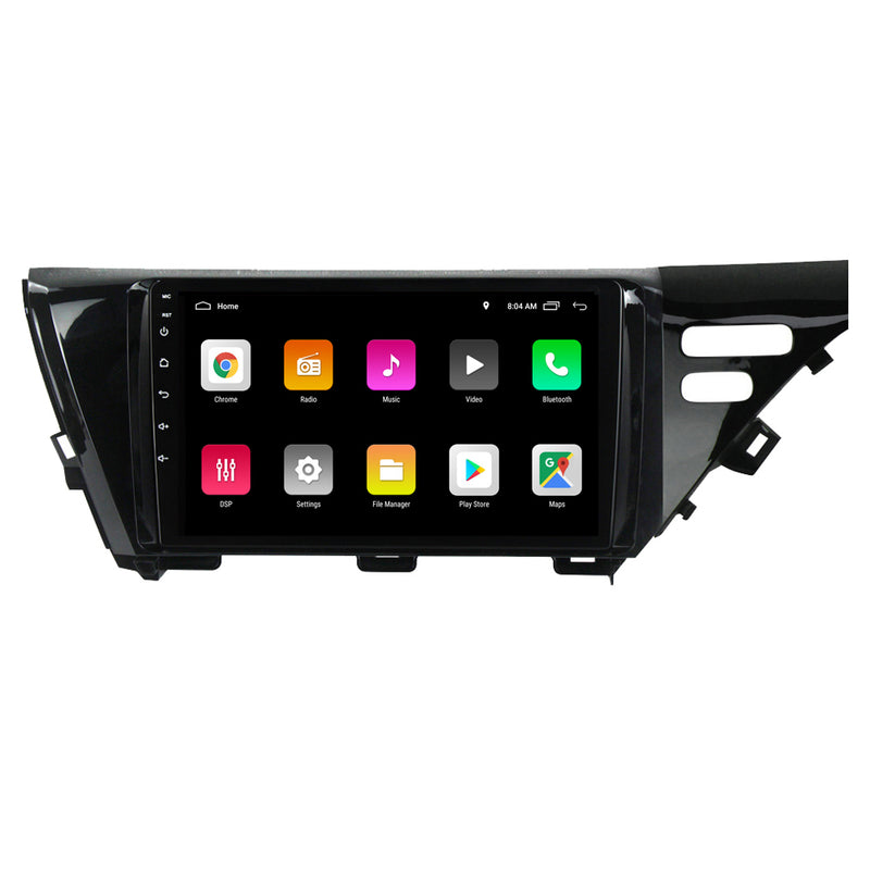 RoverOne Car Stereo Radio Bluetooth CarPlay GPS Navigation for Toyota Camry 8 XV 70 2017 - 2020