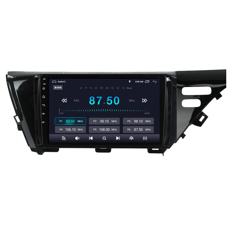 RoverOne Car Stereo Radio Bluetooth CarPlay GPS Navigation for Toyota Camry 8 XV 70 2017 - 2020