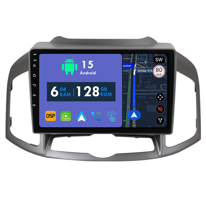 RoverOne Car Stereo Radio Bluetooth CarPlay GPS Navigation for Audi TT 2 8J 2006 - 2014