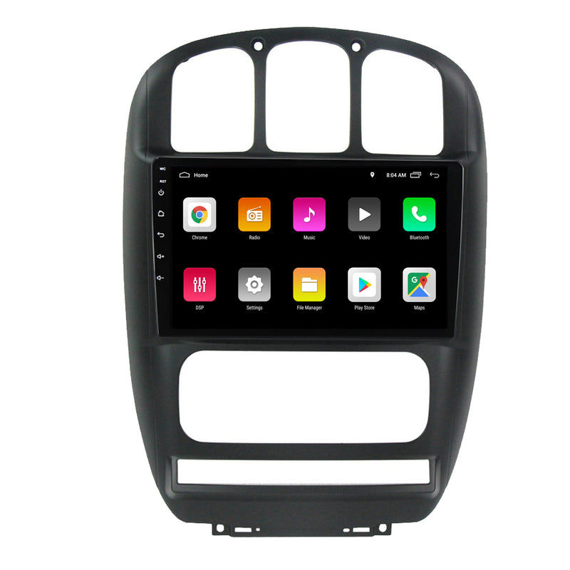 RoverOne Car Stereo Radio Bluetooth CarPlay GPS Navigation for Dodge Caravan 4 for Chrysler Voyager RG RS Town Country RS 2000 - 2007