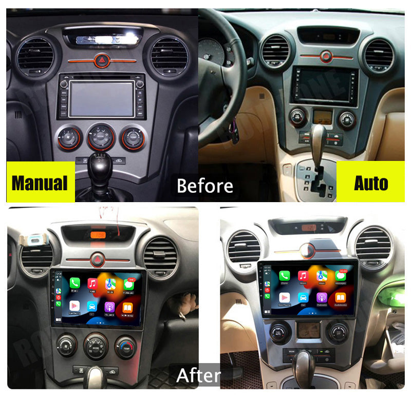 RoverOne Car Stereo Radio Bluetooth CarPlay GPS Navigation for Kia Carens UN 2006 - 2012
