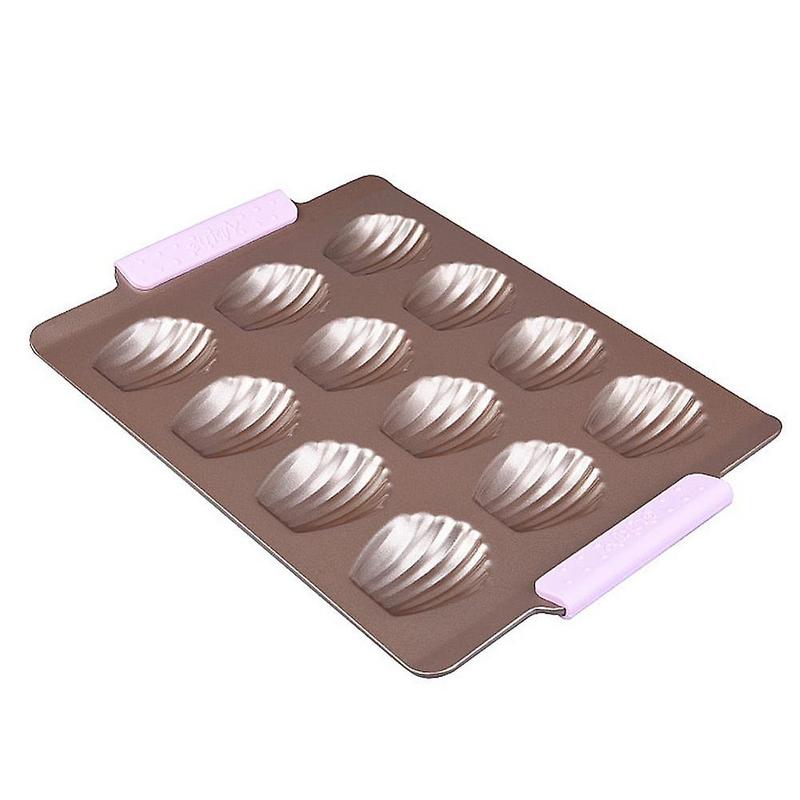 Non-stick 12-slot baking moulds