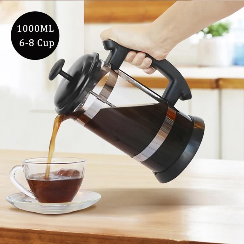 Coffee pot brewing filter french brewery coffee machine - 1000ml