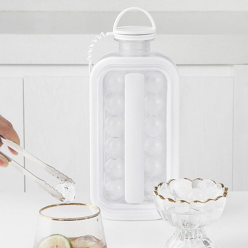 2 in 1 Frozen Gelatin Ice Kettle Bottle Cold Water Bottle Home Ice Cube