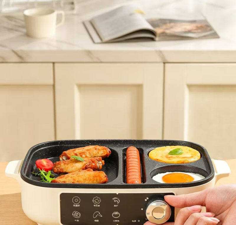 Egg burger machine non-stick flat bottom  Xiaochu Niu