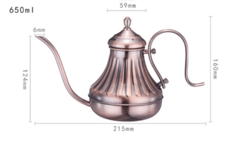 Royal Fine Band Colasse Coffee drip kettle bronze