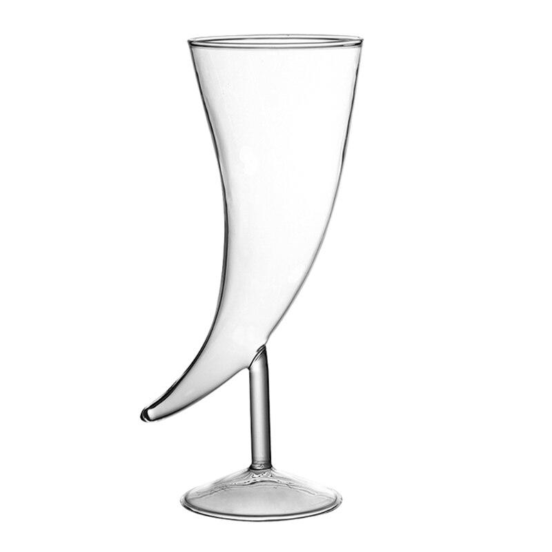Creative shape moon glass cup